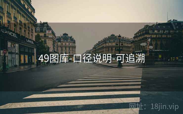 49图库-口径说明-可追溯